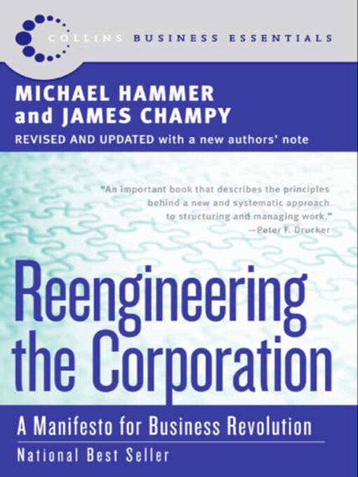 Title details for Reengineering the Corporation by Michael Hammer - Wait list